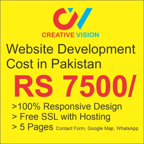 website development cost in pakistan