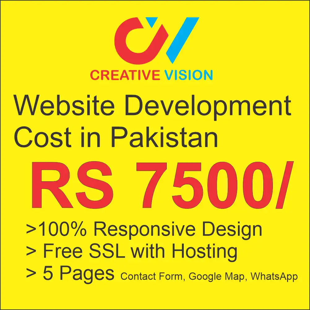 website development cost in pakistan
