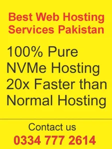 best nvme hosting for wordpress in pakistan free